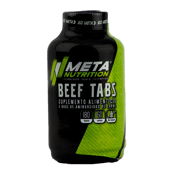 Beef Tabs Aminos, Meta Nutrition