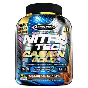 Nitrotech 100% casein gold 5 lbs