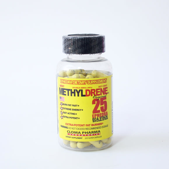 Methyldrene, 100 Caps Cloma Pharma Quemadores