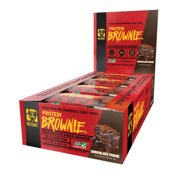 Protein brownie caja 12 pzas