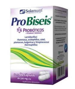 Pro Biseis 60 caps probióticos +vitaminas